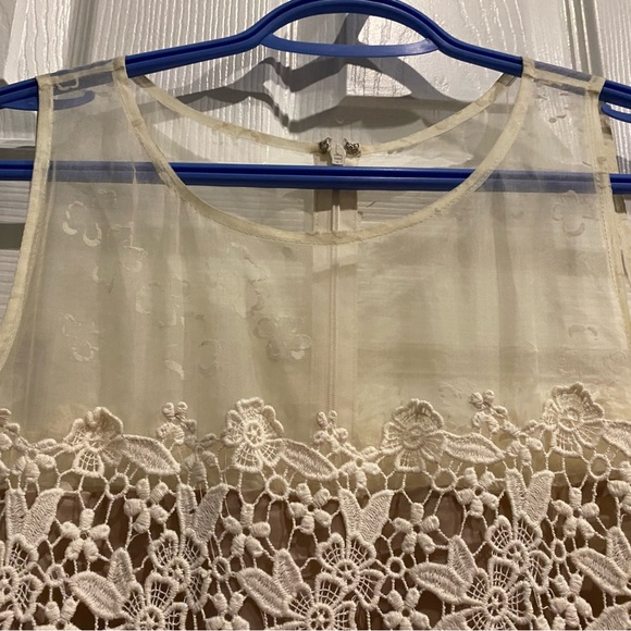 Beautiful auth Red Valentino cream lace - Picture 4 of 7